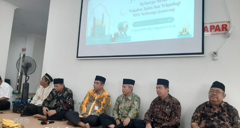 Fakultas Sains dan Teknologi Gelar Halal Bi Halal 8 Syawal 1445 H