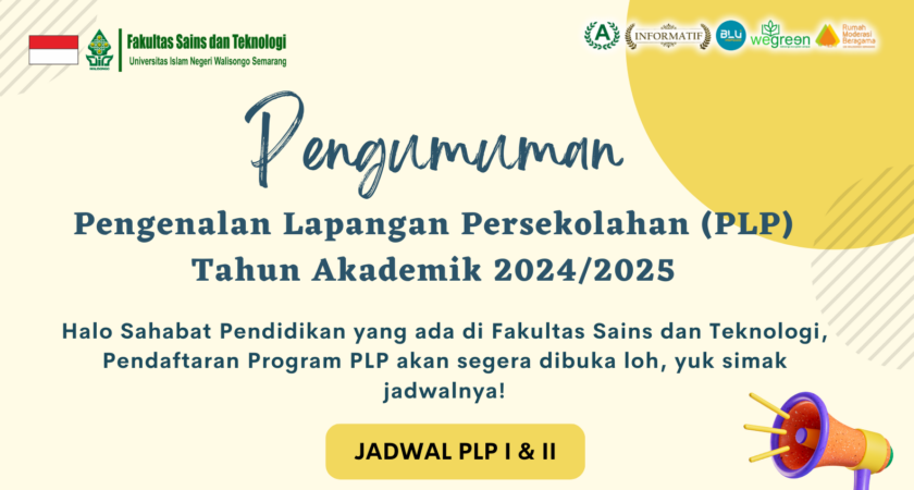 Pengumuman Pengenalan Lapangan Persekolahan (PLP) Tahun Akademik 2024/2025