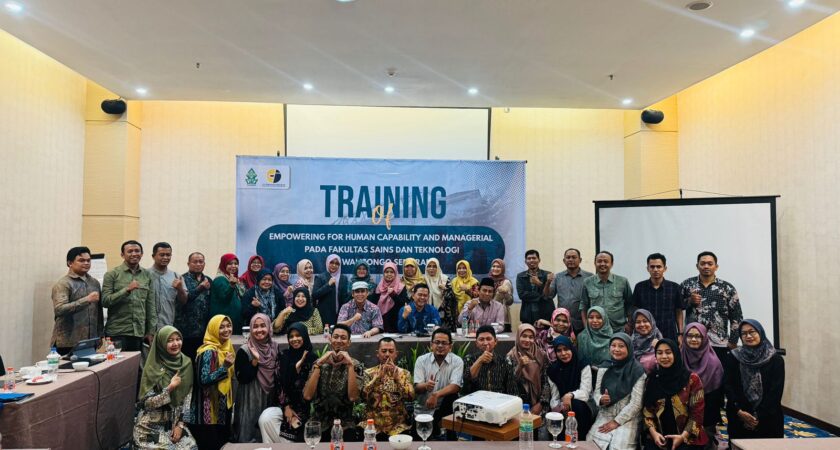 Training of Empowering for Human Capability and Managerial pada Fakultas Sains dan Teknologi UIN Walisongo Semarang Tahun 2024