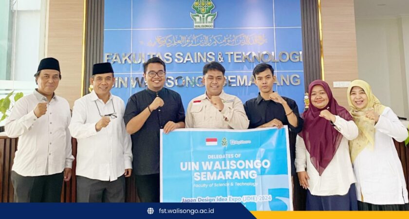 Fakultas Sains dan Teknologi Lepas Kontingen UIN Walisongo Berkompetisi di Jepang