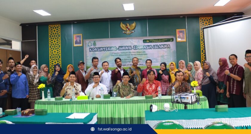 Kegiatan Konsinyering Jurnal FST UIN Walisongo Semarang 2024 di FTIK UIN K.H. Abdurrahman Wahid Pekalongan