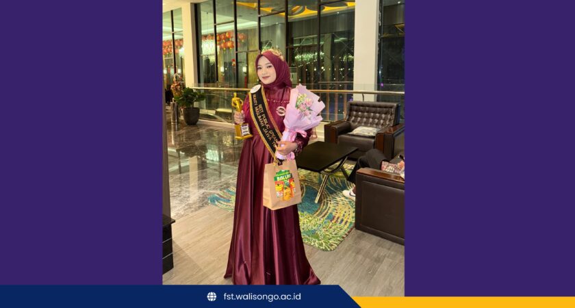 Mahasiswa Fakultas Sains dan Teknologi Universitas Islam Walisongo Berhasil Raih Penghargaan Best Public Speaking di Audisi Beauty Muslimah Indonesia Regional Jawa Tengah