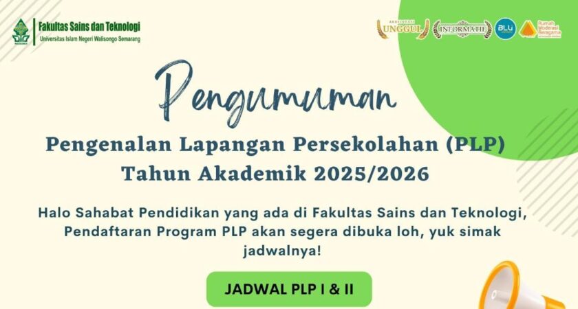 Pengumuman Pengenalan Lapangan Persekolahan (PLP) Tahun Akademik 2025/2026