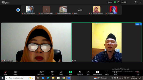 DWP Fakultas Sains dan Teknologi Selenggarakan Khataman Al-Quran Putaran ke-13