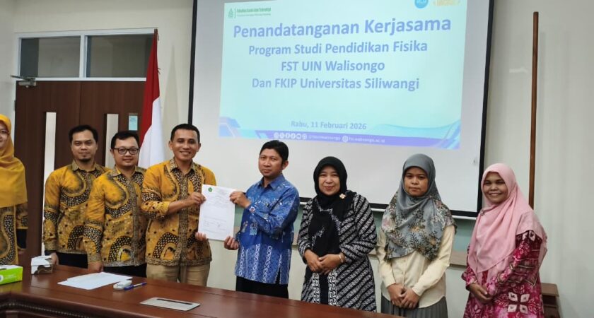 Kerja Sama FST UIN Walisongo dan FKIP Universitas Siliwangi Perkuat Diseminasi Penelitian Pendidikan Fisika