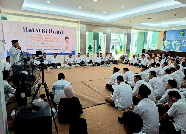 Merajut Silaturrahmi, Menguatkan Kebersamaan: Keluarga Besar Fakultas Sains dan Teknologi Gelar Halal Bihalal 1447 H Penuh Kehangatan