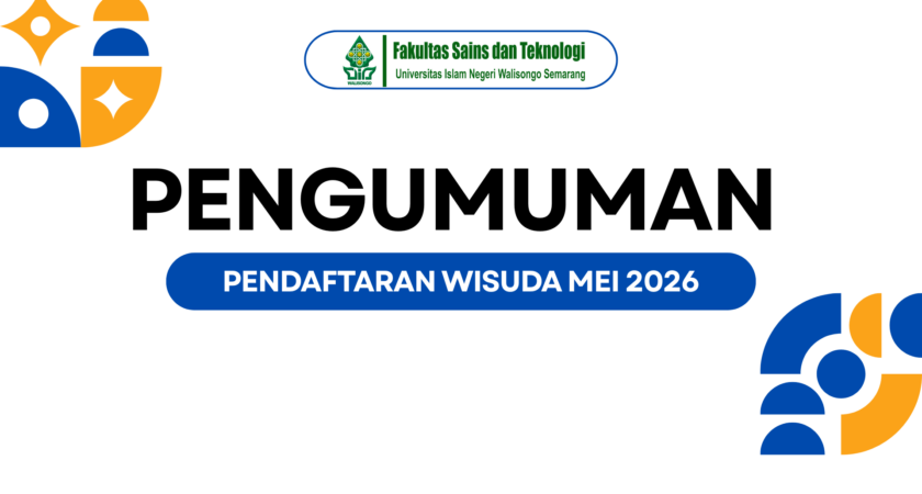 PENGUMUMAN PENDAFTARAN WISUDA MEI 2026