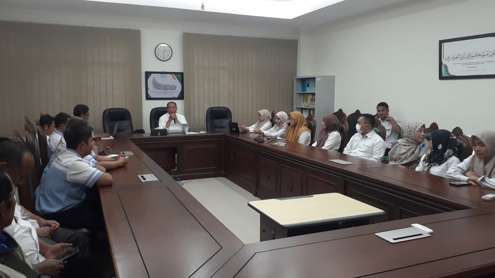 Rapat Evaluasi Semester Genap 2025/2026 dan Koordinasi Persiapan Semester Ganjil 2026/2027, FST UIN Walisongo Perkuat Sinergi Layanan Akademik