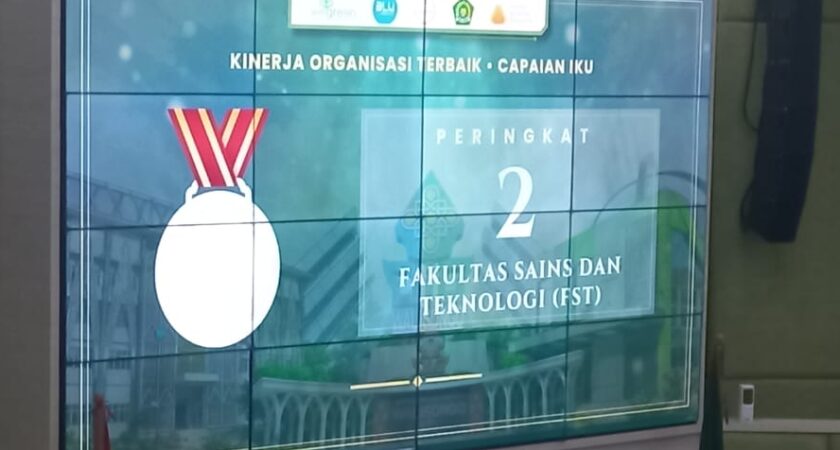 FST Borong Penghargaan, Raih Juara Dua Kinerja Pendapatan dan Capaian IKU UIN Walisongo