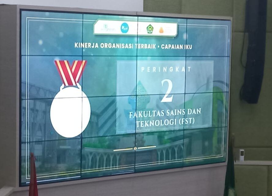 FST Borong Penghargaan, Raih Juara Dua Kinerja Pendapatan dan Capaian IKU UIN Walisongo