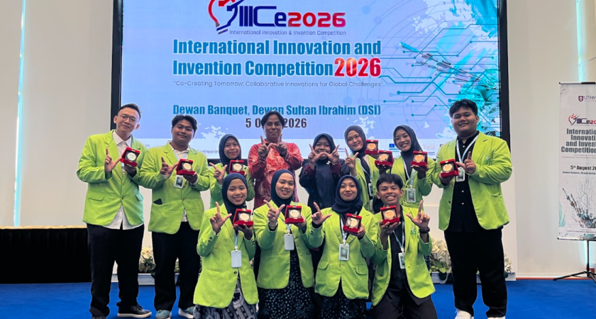 Mahasiswa FST UIN Walisongo Torehkan Prestasi Internasional, Raih 2 Gold, 5 Silver, dan 4 Bronze pada International Innovation and Invention Competition 2026 UTHM di Malaysia