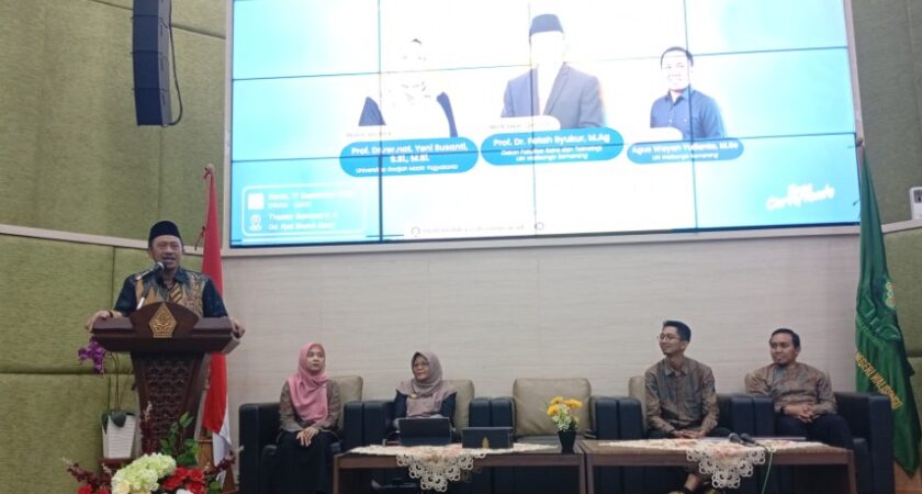 Guest Lecturer Prodi Matematika UIN Walisongo Kupas Teori Graf, Hadirkan Guru Besar UGM