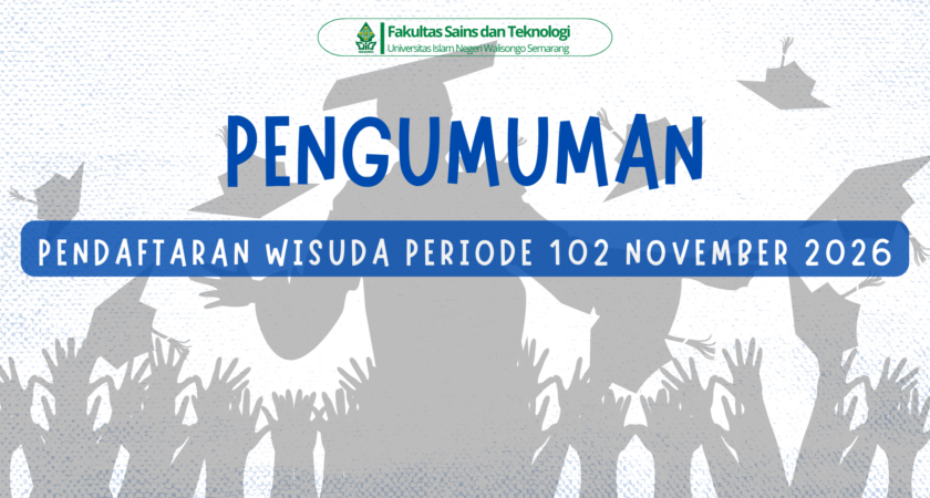PENGUMUMAN PENDAFTARAN WISUDA NOVEMBER 2026