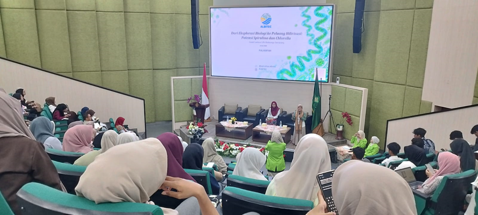 Bicara Applied Bioscience, Prodi Biologi FST UIN Walisongo Semarang Undang Praktisi Mikroalga